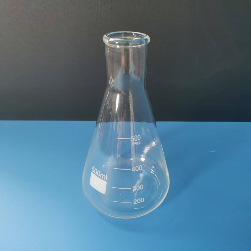 Triangular flask
